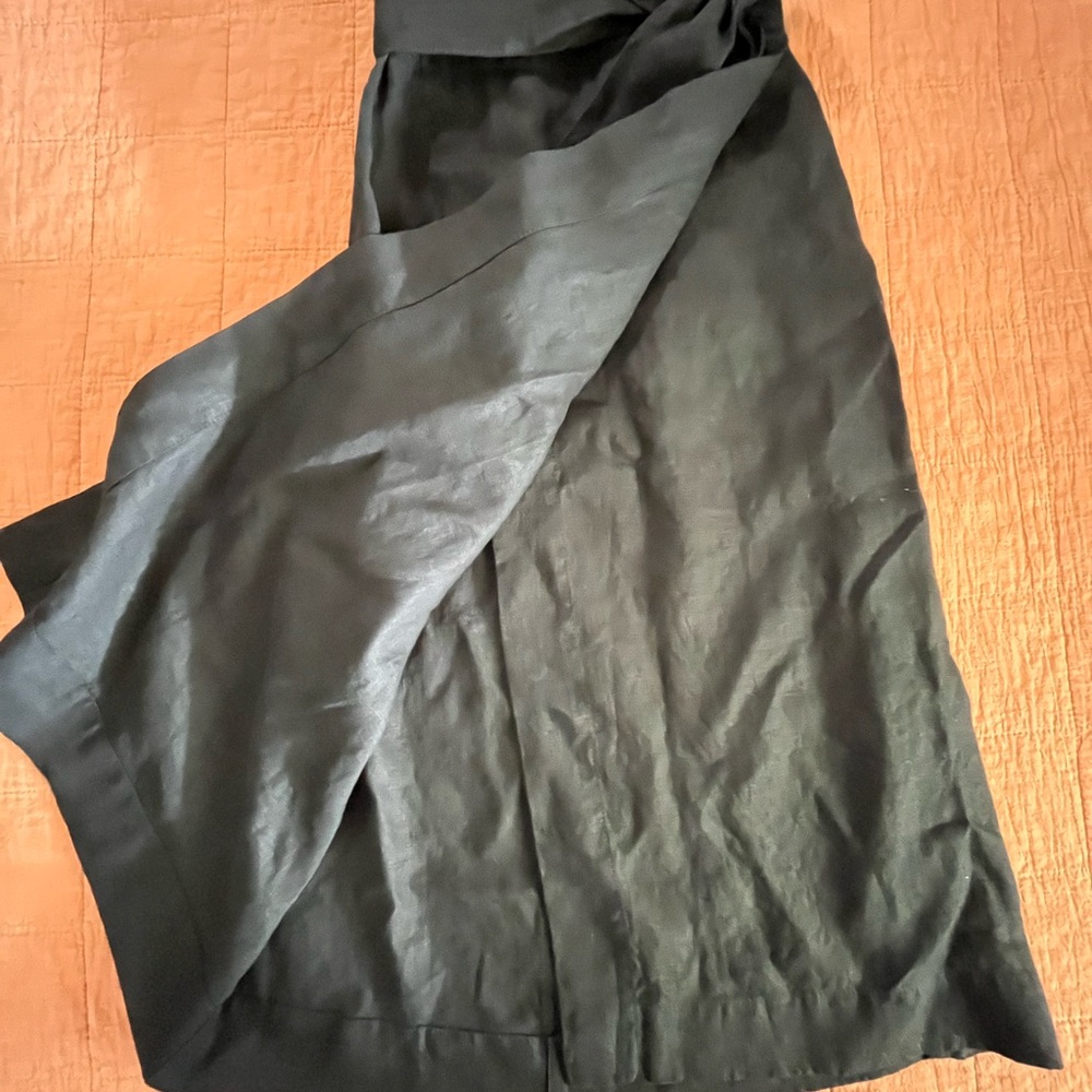 Not Perfect Linen Marfa Skirt S